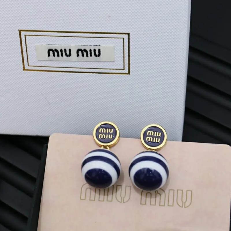 miu miu boucles doreilles pour femme s_123a2112